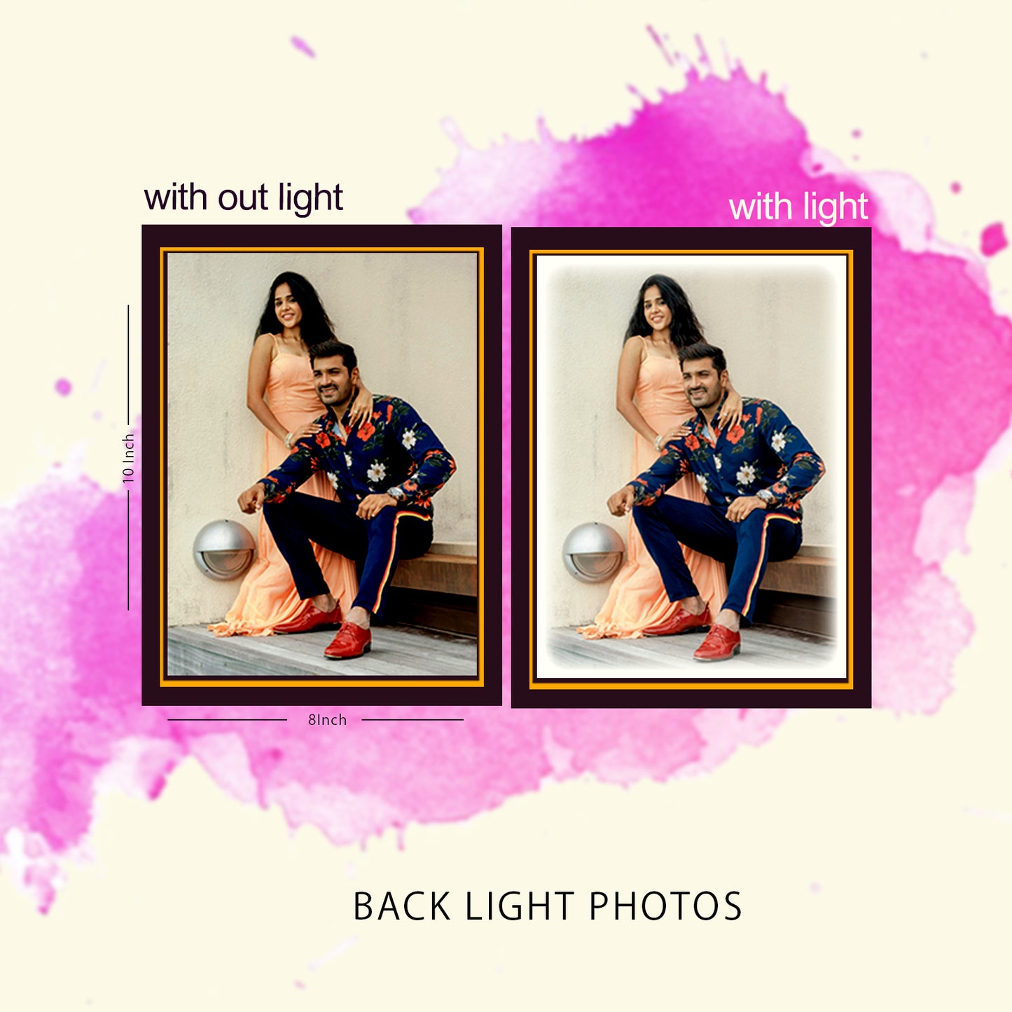 Back light photo gift box (V2)