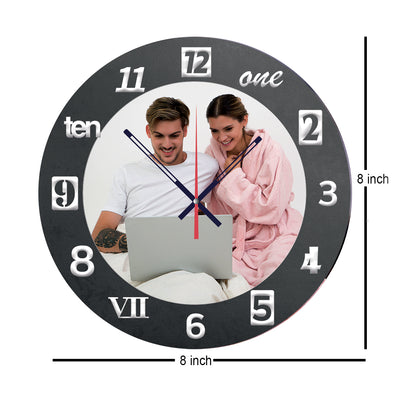 Personalized Wall Clock (Round Circle)