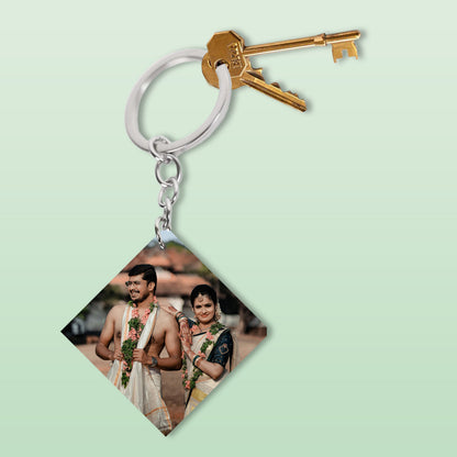 Personalized Love Metal key chain